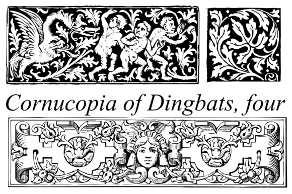 Cornucopia of Dingbats Four