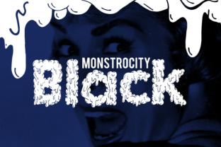 Monstrocity Black: A Bold Display Font with Purpose