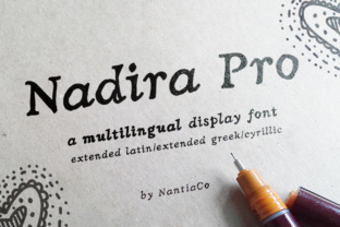 Nadira: A Display Font Built for Character and Impact